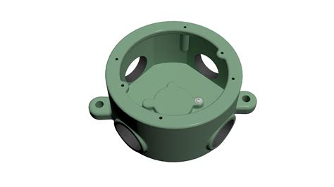 junction box round|round junction box outlet.